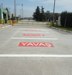 Akyol Otopark, Yol Ve Fabrika Çizgileri